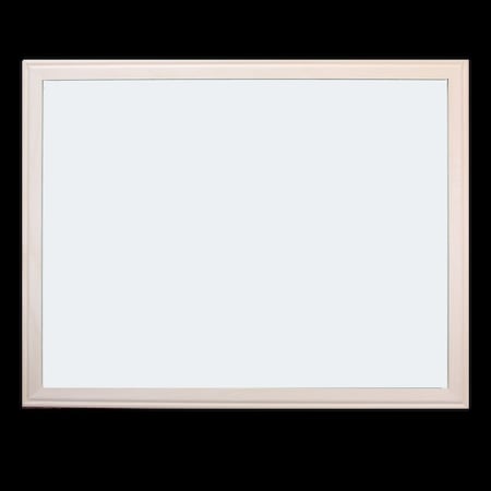 Flipside 36in X 48in Wood Framed White Dry Erase Board 17640